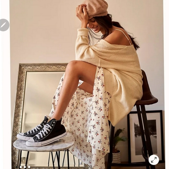 **1 Small Left**Free People Out & About Maxi Slip Dress - Picture 2 of 16